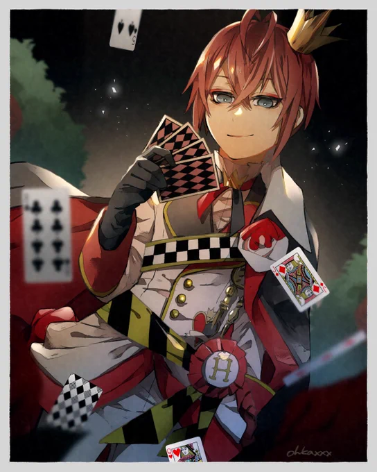 リドルくんお誕生日おめでと～ッ???

#リドル・ローズハート誕生祭2020 
#リドル・ローズハート生誕祭2020 
