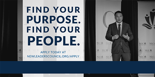 Applications for the 2021 New Leaders Council - Louisiana Cohort are OPEN! 

Apply today at newleaderscouncil.org/apply
