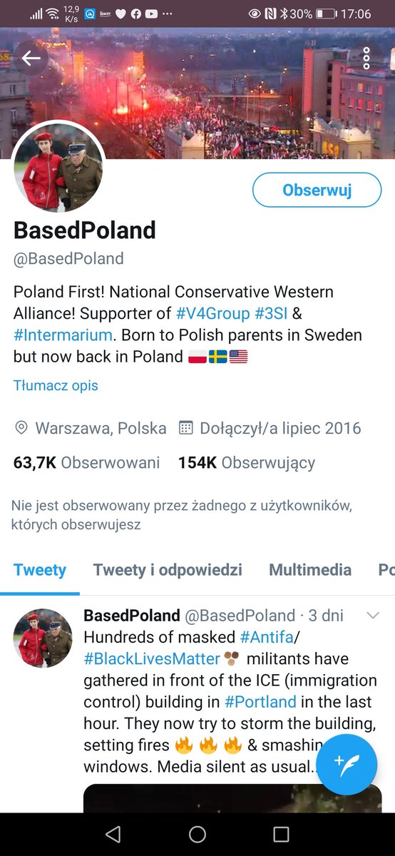 No to Tt juz dogonił Facebook w lewackiej propagandzie. Czyli #BasedPoland wyleciał w kosmos bo prawda boli. Powoli przepraszać się z gadu gadu i poszukać czegoś bez głupot że powiedzenie że chłop jest chłopem może kogoś obrazić