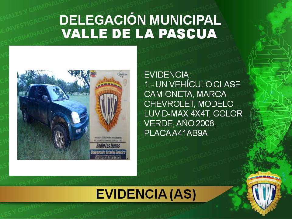 #CICPC  Delegación Municipal Valle de la Pascua, logran capturan 3 ciudadanos x delito previsto y sancionado en la Ley sobre el Hurto y Robo de vehículos automotores
<a href="/DouglasRicoVzla/">Douglas Rico</a>
<a href="/PRENSACICPC/">PRENSA CICPC</a>
@supervisorediplosllanos
@leonaldoserrano
<a href="/hernanega/">hernanega</a>