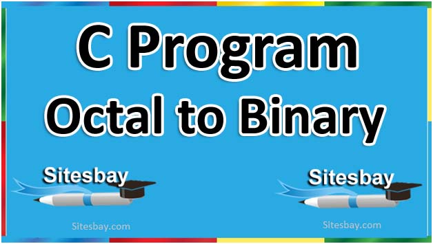 Shridha20244352's tweet image. Convert Octal to Binary Program in C

sitesbay.com/program/c-prog…

#ConvertOctaltoBinaryPrograminC 

#OctaltoBinaryConversionProgram 

#C_Program_to_Convert_Octal_to_Binary
