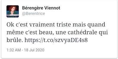 Pour avoir écrit ce tweet, Bérangère Viennot a reçu des dizaines de mentions & messages insultants & menaçants (ce que vous avez probablement vécu si vous êtes journaliste, que vous tweetez souvent, que vous faites de l'humour ou que vous exprimez régulièrement vos opinions).