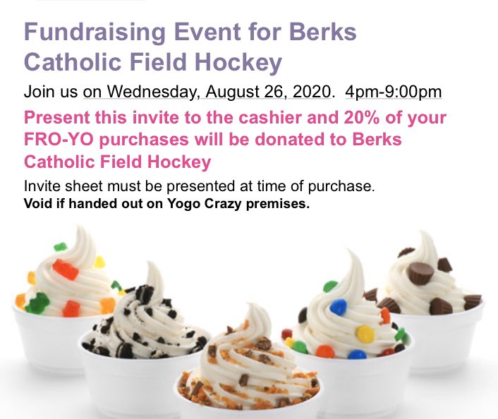 THREE DAYS!!!!!! See everyone at Chipotle and Yogo Crazy this Wednesday August 26🌯🌯🌯🌮🌮🌮🍦🍦🍦‼️‼️‼️‼️