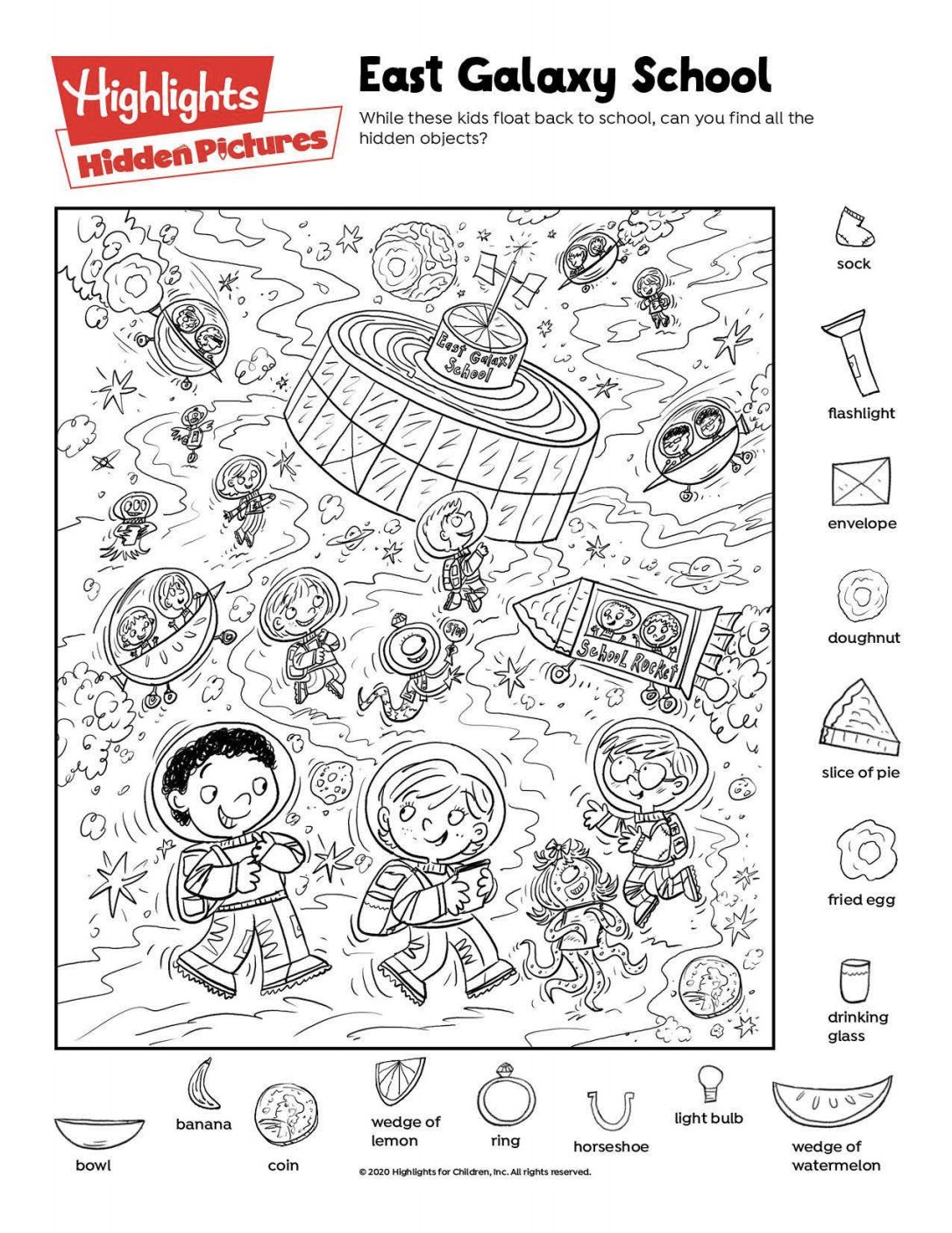 modnes vask flamme Highlights on Twitter: "Have you solved this far out #HiddenPictures puzzle  from our latest Highlights@Home pack yet? 🚀 Download the free printable  for your kids at https://t.co/ASgwhOlEco (There's no shame in printing