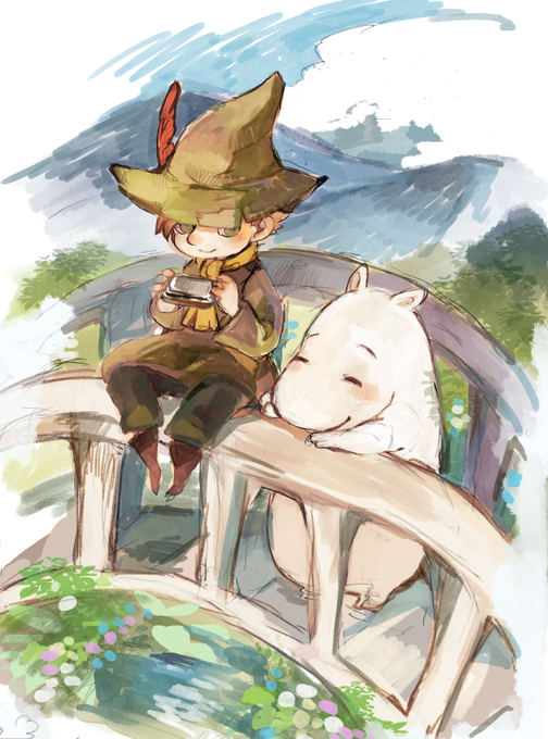 スナフキンのtwitterイラスト検索結果