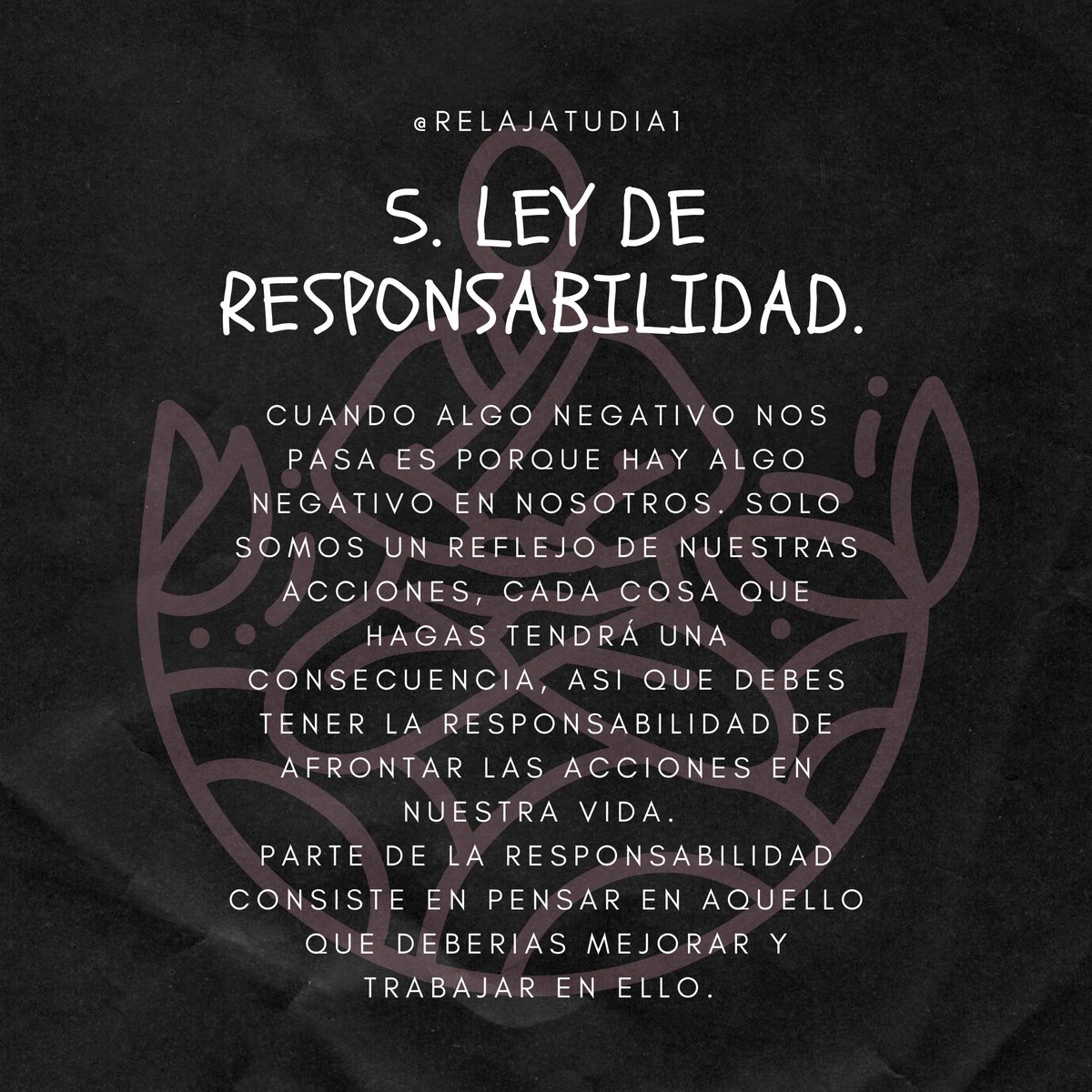 Relajatudia1's tweet photo. Leyes del Karma https://t.co/jWrzIQKaeP