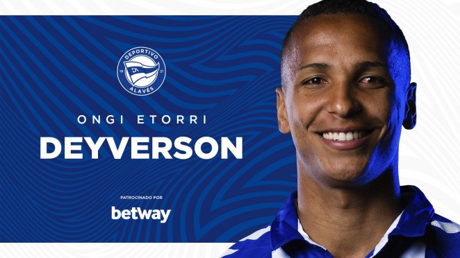  DONE DEAL  - August 23DEYVERSON(Palmeiras to Alavés )Age: 29Country: Brazil  Position: ForwardFee: LoanContract: Until 2021  #LLL