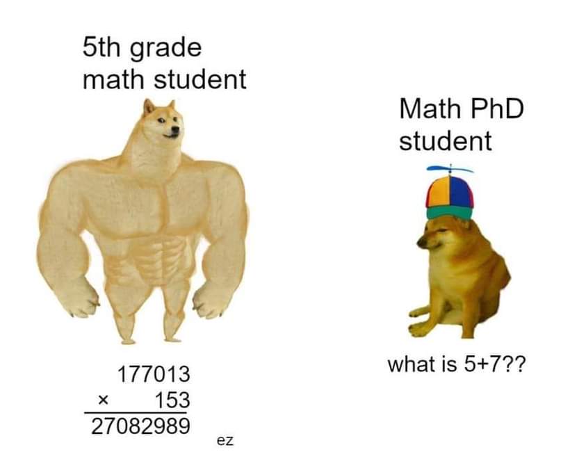 Mmesomachi1's tweet photo. I hate when people go like do you know maths, and then start asking me long arithmetics ๐๐
#notmaths #Mathematics https://t.co/UPtzd1nPOw