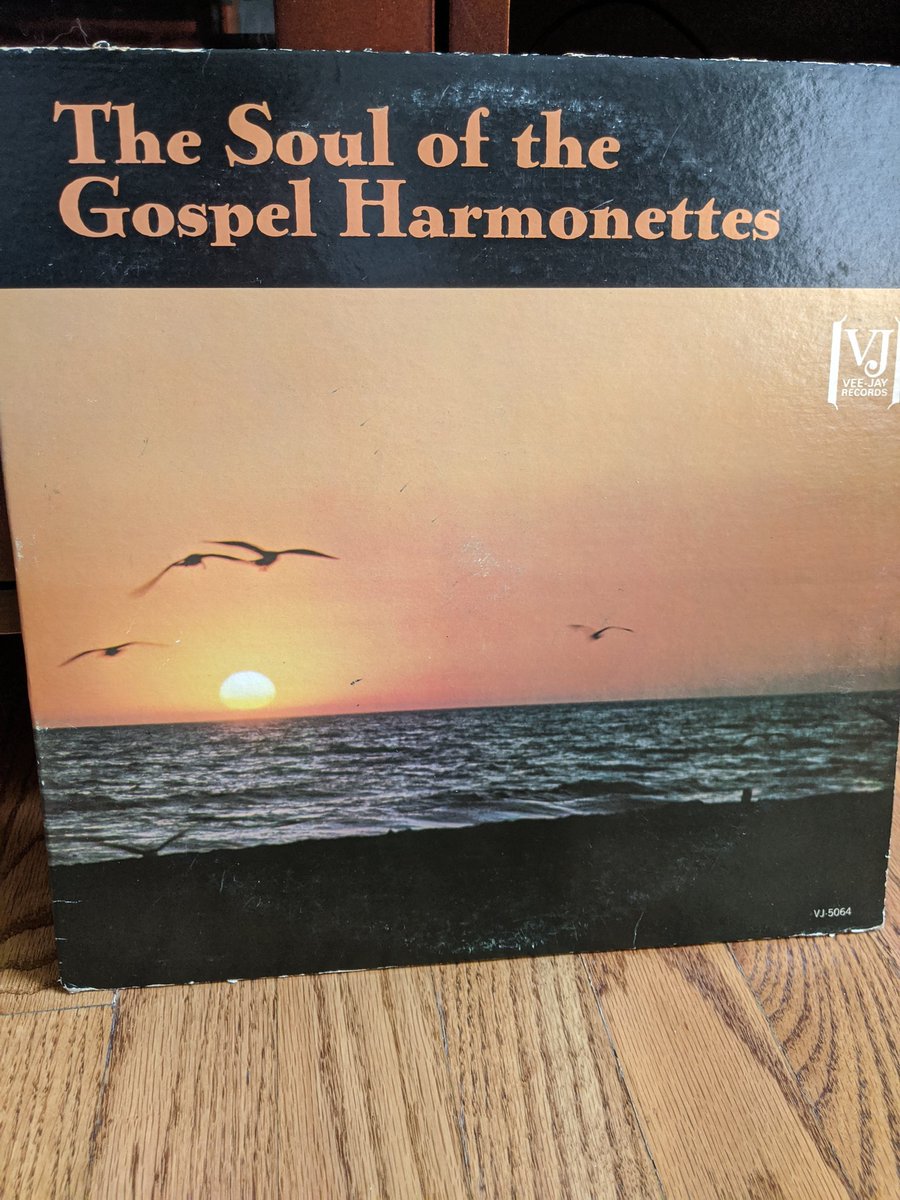 Happy Sunday to you. My playlist today starts with The Soul of the Gospel Harmonettes from 1964....