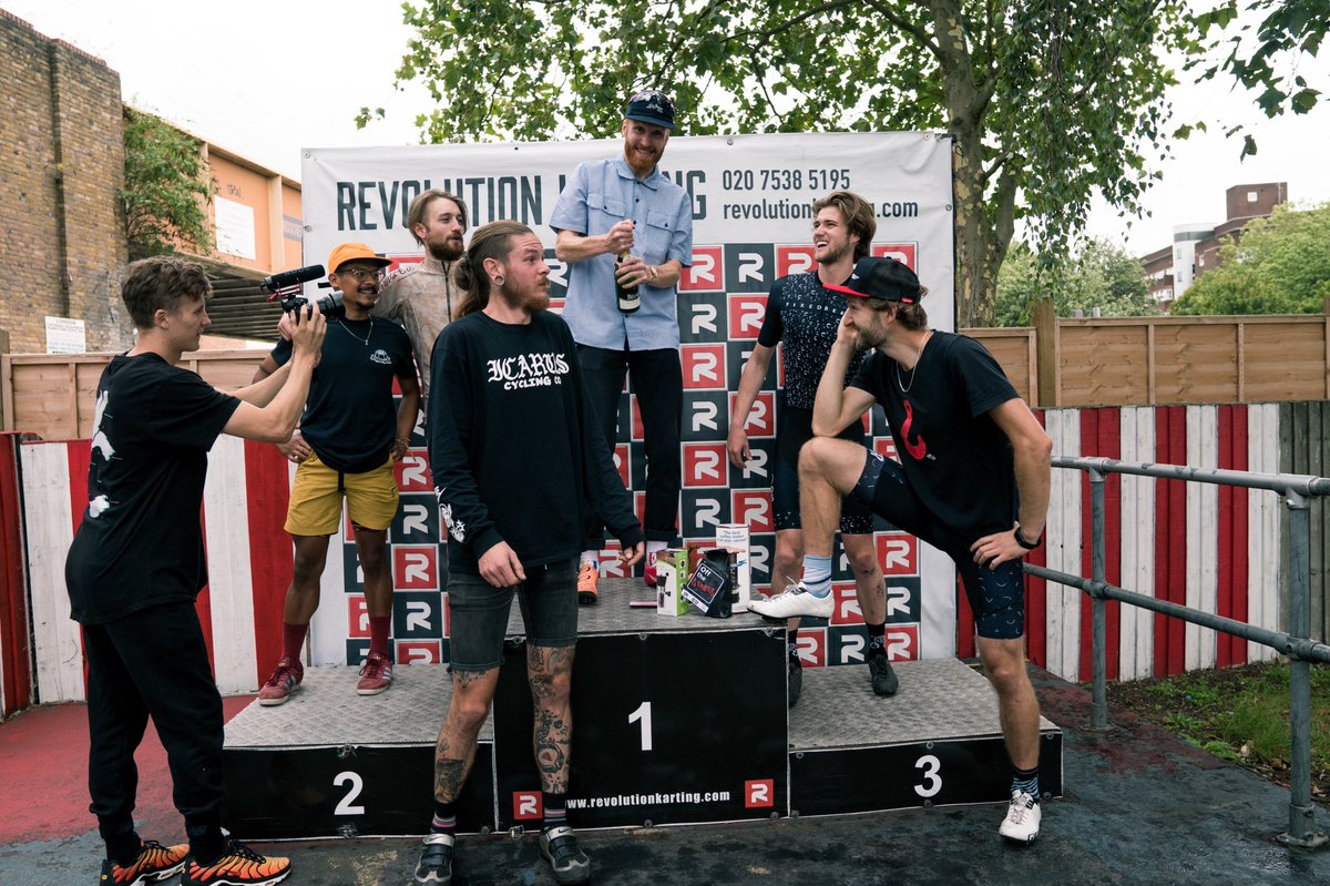The #OFFTHESTREETS Men’s Fixed podium 
1st <a href="/Alec_Pedaler/">AlecBriggs/ Pedaler</a> 
2nd Sam Harding 
3rd Tom Howell-Jones 

#onelifecycle