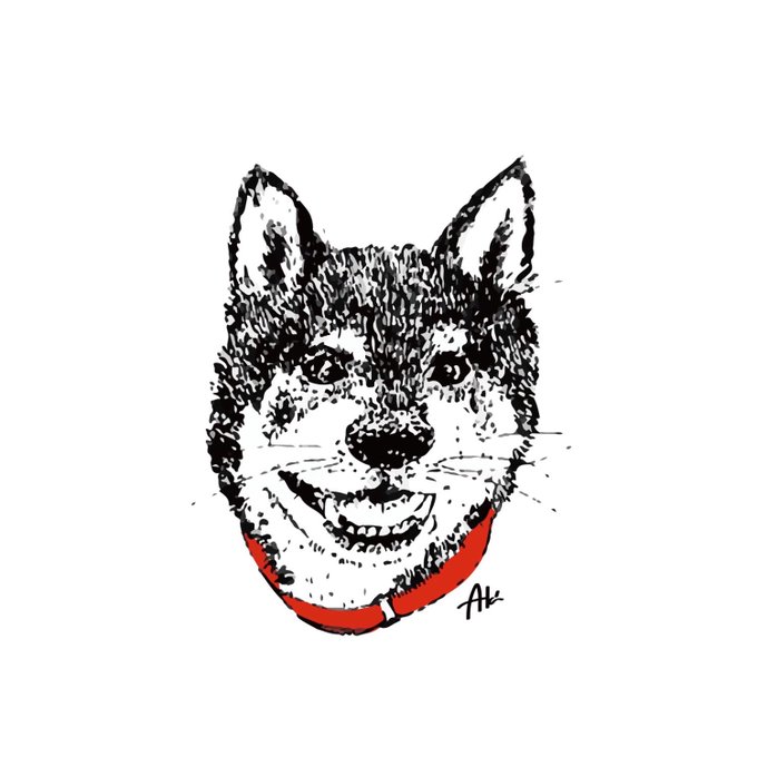 黒柴のtwitterイラスト検索結果 古い順