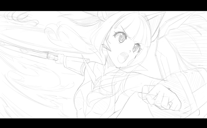 毎日お絵かき1049日目 
続きます( ˘ω˘ )
#シンフォギア 