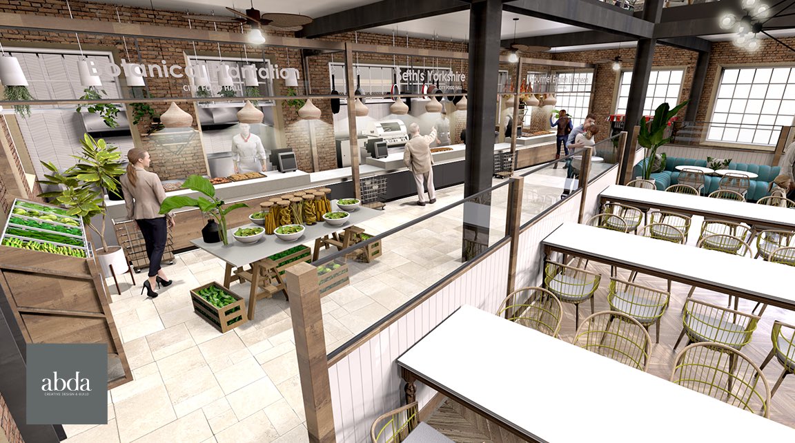 designabda's tweet photo. Market and food hall dining is as popular as ever, even in the current climate and food display is such a big part of the experience. Pre-Covid we asked one of our designers @MichaelABDA to come up with a conceptual design. Check out the full concept >> https://t.co/pGFtiB8zvf https://t.co/ZzKQzLxU7R
