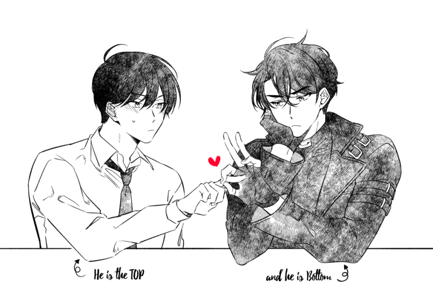 요즘 외국분들이 제 커플링 성향 모르거나 오해하시고 팔로하시길래... 성향 소개 겸 그려봤습니다(ㅋㅋㅋㅋㅋ