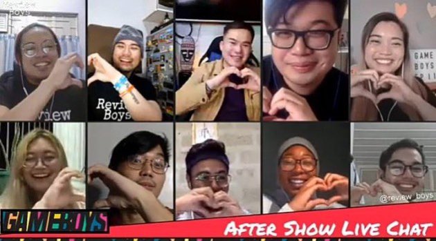 VVreactions's tweet photo. Thank you so much for having me, more discussions like this please!! @Review_Boys @alvindakis @danimascarenas @kentcrexreacts @GioMonriel!!β€οΈβ€οΈ
And thank you so much for joining us @ashmalanum and @diyeromπ
#GameboysEp11 https://t.co/7QoLHuQ3Eb