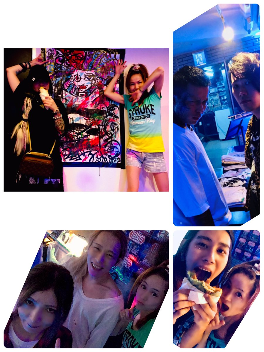 0923a_tan's tweet photo. ❤️深夜も大盛況な@science❤️

ナチュラルな朋@TOMORYLLIS らしいとっても明るいイベントでした🥰
food🥙も終盤でドッと完売させて頂き　絡んで下さった皆様に大感謝です、本当にありがとうございました🌈

#ろはに 
#psybasscat
#rtype
#RONOVELL
#buggy
#kDragon
#こうだい
#shingo
#崚
#mousou https://t.co/CJOS1auQN6