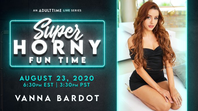 I&rsquo;ll be LIVE on @Adulttimecom today for some Super HORNY Fun Time😈 Join me at https://t.co/WAqjh4J0LW<a class="tags" href="/tag/adulttimecom">@adulttimecom</a>