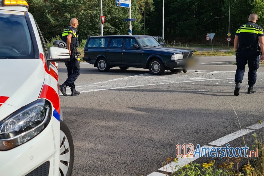 Auto's met elkaar in botsing op de Stichse Rotonde in #Amersfoort. 112Amersfoort.