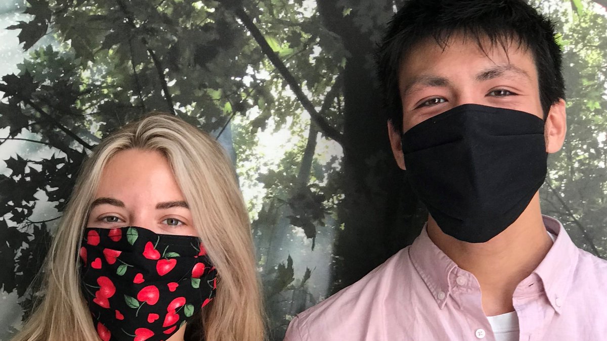 We love this photo, such a handsome couple.  Very happy to hear they love their masks.
#MasksForAll #MasksAreCool #MaskFashion #MaskUp  #FaceMask #FaceMaskFashion #HandmadeMask #MaskFashion2020 #fashionmasks #washablemask #fabricmask #maskforsale #facecovering #clothmask #mask