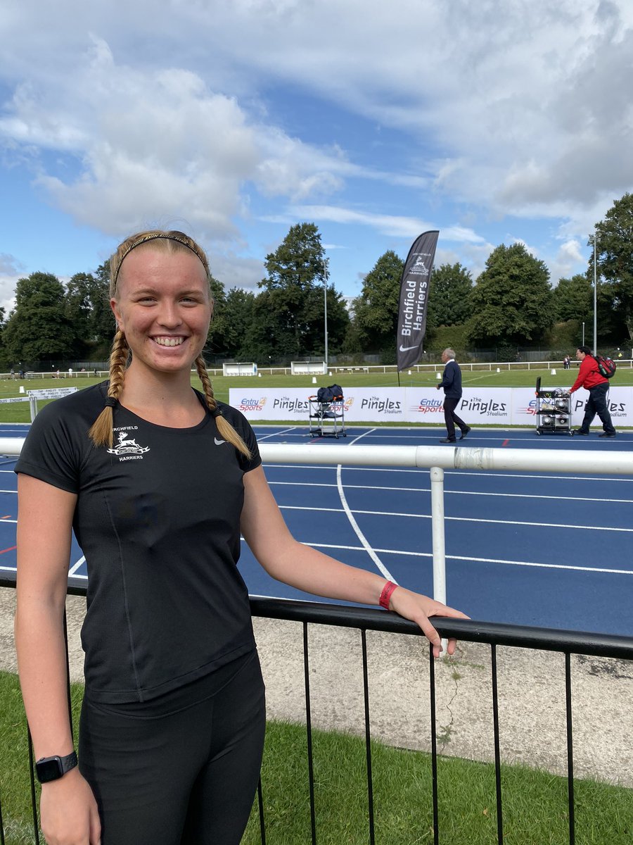 LucyJMatthews's tweet photo. Super chuffed with a new PB and British Age 17 best of 13.25 today!Thanks to @Birchfield1877 for organising a great comp and to @LauraTurner100 for your support 🥳 https://t.co/lhB8ocSDAI