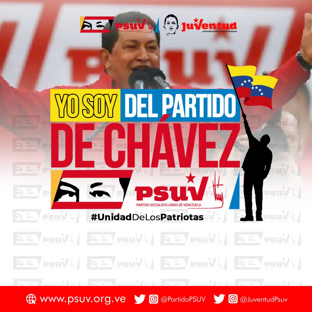 LuisCastro10D's tweet photo. #23Ago 🇻🇪

Hoy más que nunca le decimos al mundo: 

#UnidadDeLosPatriotas 

@PSUVTachira 
@FreddyBernal 
@PSUVcapacho https://t.co/SFRv6gKPij