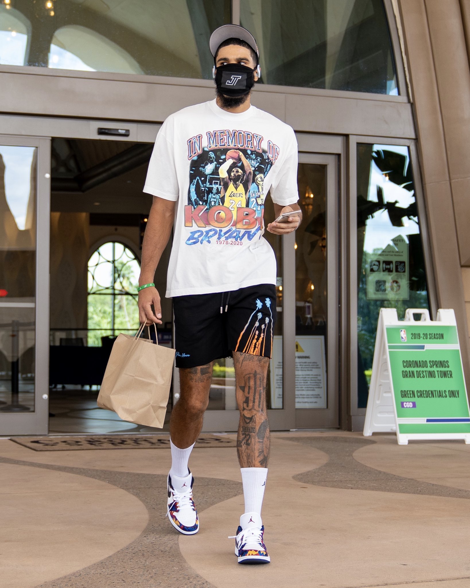 Jayson Tatum Outfit from September 20, 2020