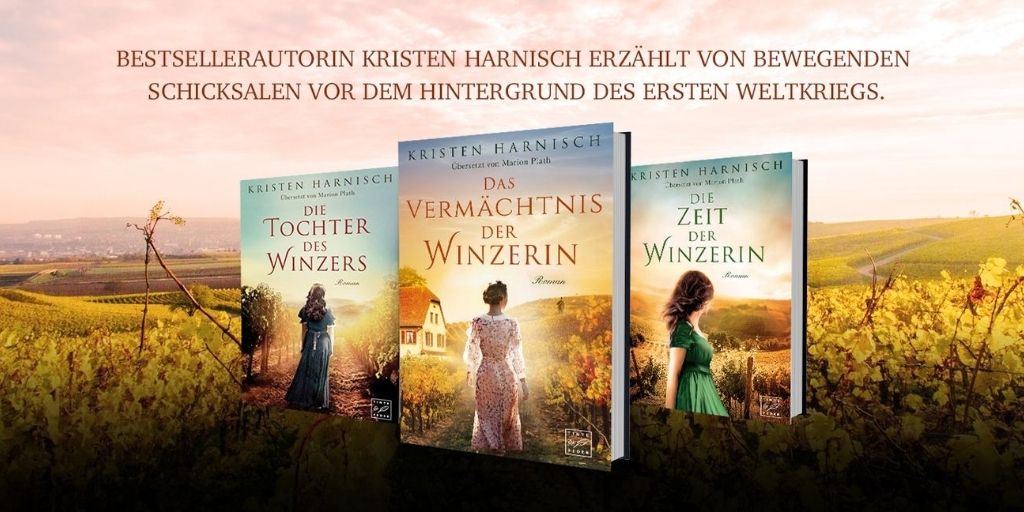 This week, Amazon Germany released the German edition of THE VINTNER'S LEGACY/Das Vermächtnis der Winzerin! amzn.to/3j3EVSj
#Kriegsromane #HistorischeRomane #Deutschland