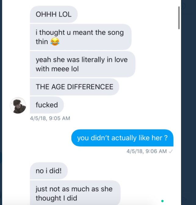 oliviafrancone's tweet image. Here’s another person coming forward about how @/sebtsb manipulated and exploited her friend for money by making her think she had a chance. (Yes I got permission to post)