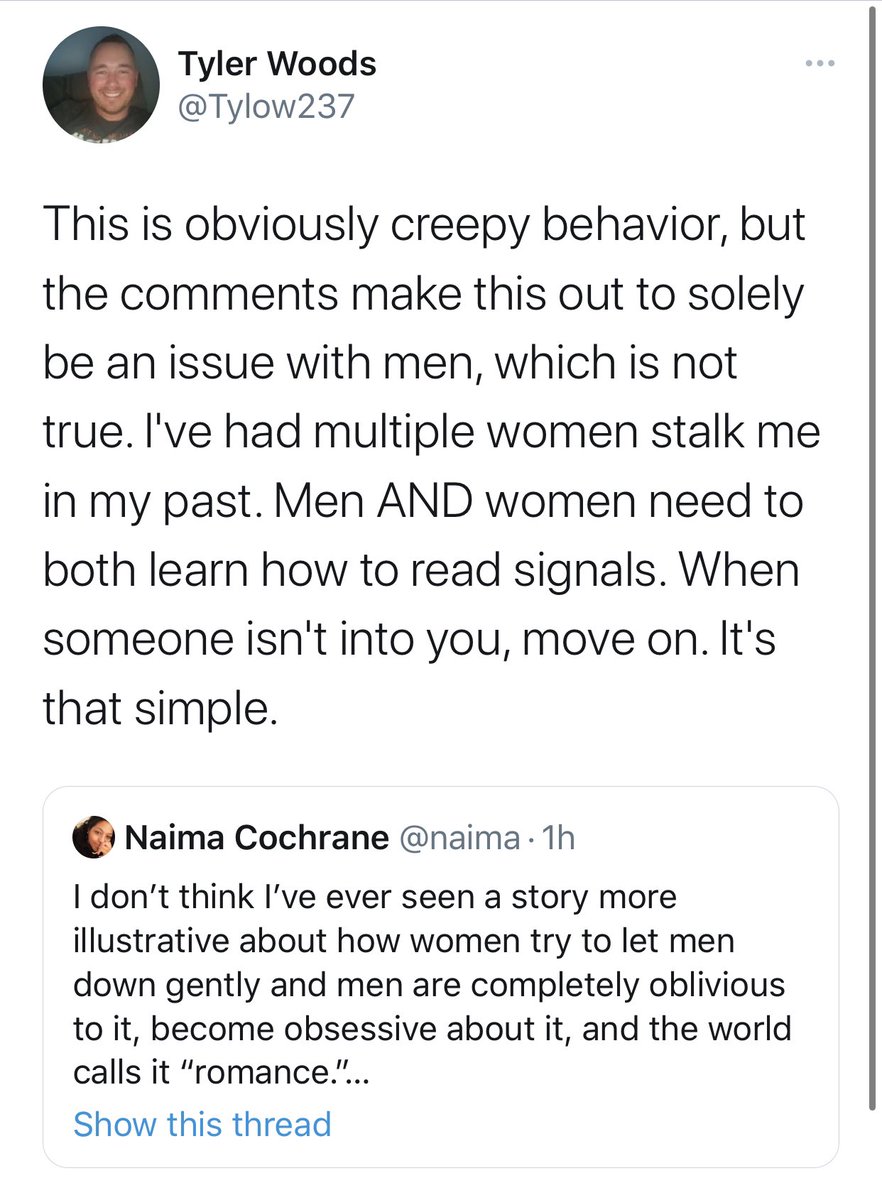 Yes, women are capable of creating fantasies about men they don’t know and crossing boundaries... and everyone calls them “crazy” when they do it (see “Crazy Ex-Girlfriend” on Netflix).When MEN do it, women should give them a chance! It’s sweet! Who knows what’ll happen! 