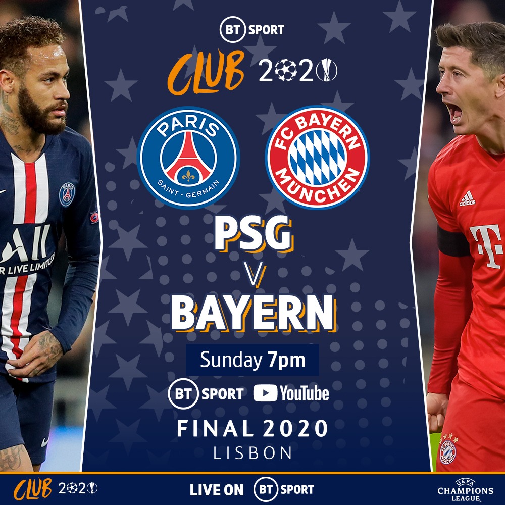 Lux on X: Gnabry to grab the winner! Watch the UEFA Champions League final  with BT Sport LIVE on . #AD    / X