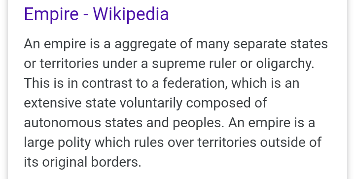 So I wonder how and why it was known as a Kingdom when a kingdom cannot exist without a King or Queen.I was thinking the fore said kingdom was definitely an Empire.