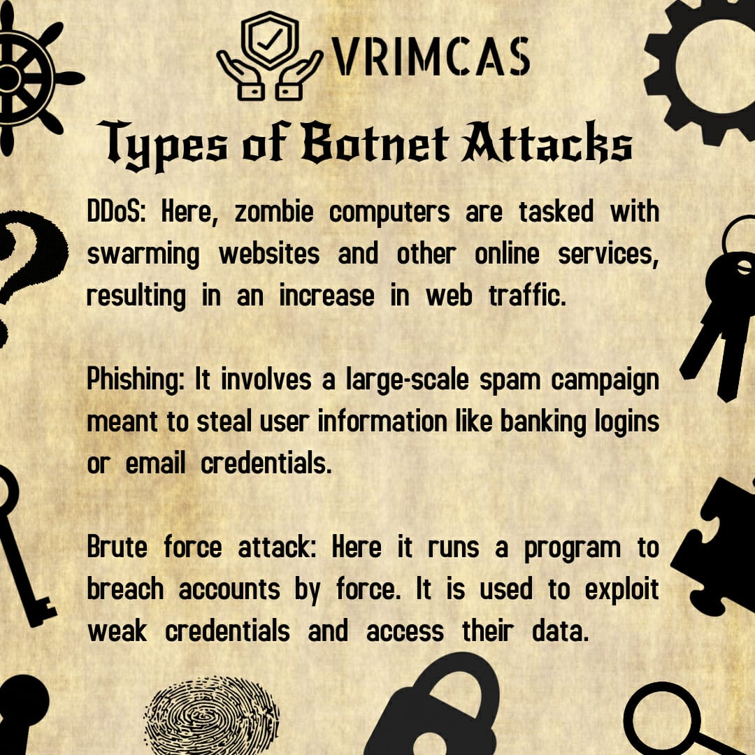 vrimcas's tweet photo. 𝗕𝗼𝘁𝗻𝗲𝘁: It is a collection of internet-connected devices infected by malware that allow hackers to control them.

#bot 
#botmaster
#botnet
#phishing
#bruteforce
#DDoS
#hacking
#hackers
#cybersecurity
#digitalforensics
#informationsecurity
#informationtechnology
#vrimcas https://t.co/2VGPjdvj24
