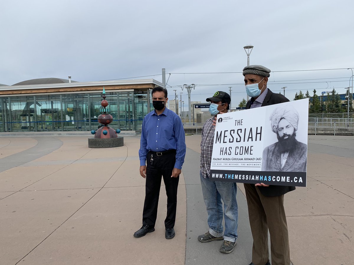 IslamCalgary's tweet photo. The word #Islam literally means peace which is the antonym of terror and it is the obligation of every Muslim to uphold #peace.
#MessiahHasCome https://t.co/KRrVTdiI3F