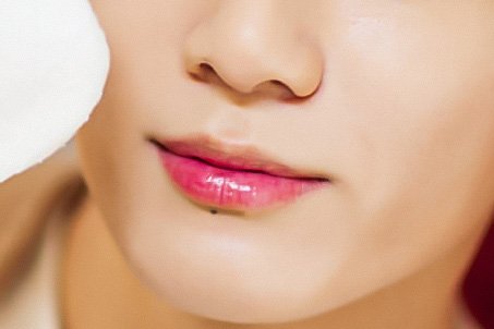 jungkook's under the lip mole; a thread