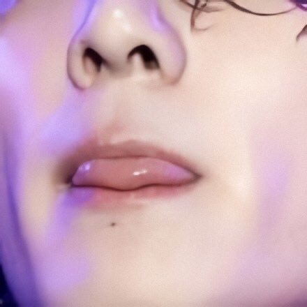 jungkook's under the lip mole; a thread