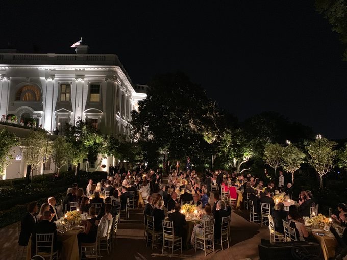 I encourage you to read Kate's article because she explains the garden needed repair. Drainage and structural issues develop in any garden. This space is used for press conferences and White House events.