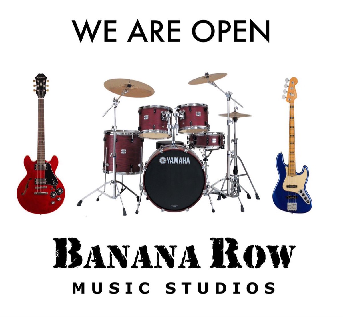 After 5 months we are now open. Fully refurbished studios, Covid 19 precautions in place. Slow start but hopefully we can contribute to rebuilding the music and entertainment industries 😊