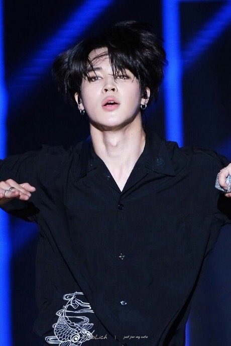 sweaty jimin is so..