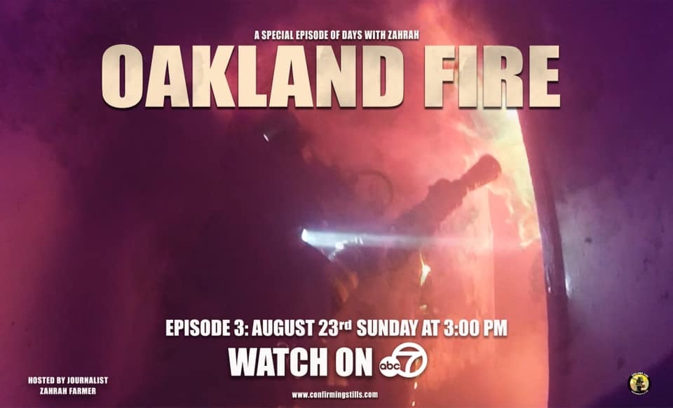 PROGRAMMING UPDATE: <a href="/dayswithzahrah/">Zahrah Farmer</a> episode 3 of ‘Oakland FIRE’ will air immediately following the end of @nba on ABC7. 

#nbaplayoffs
