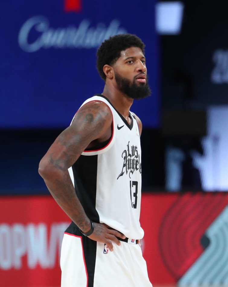 TheDunkCentral's tweet image. Paul George’s last 3 games:

9 points (3-14 FG) 
11 points (3-16 FG) 
14 points (4-17 FG)