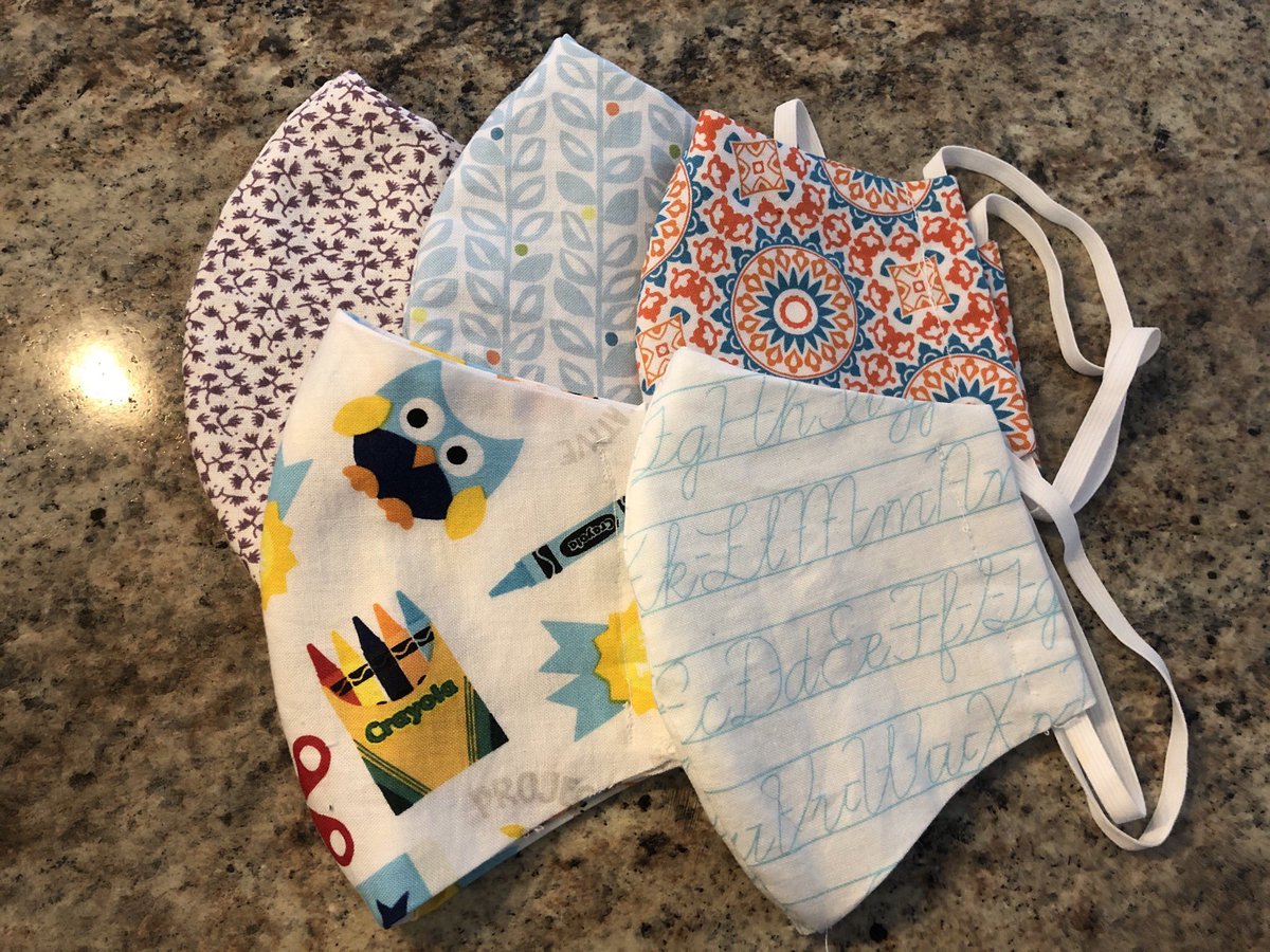 klkcs's tweet photo. My daughter in law is making back to school masks. If you’re interested in getting some let me know! https://t.co/nXSjNqlggy