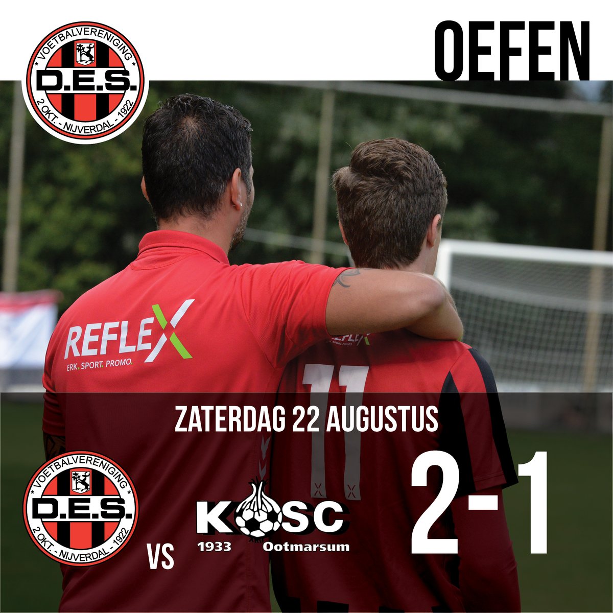 beeldverslag DES 1 - KOSC 1 (2-1)
vvdes.nl/fotoalbum/997-…