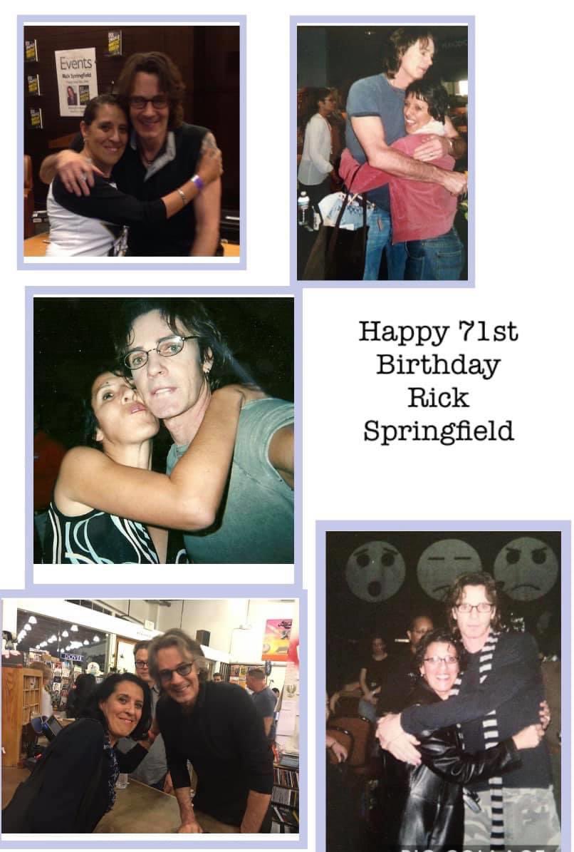 Happy 71st Birthday Rick Springfield     