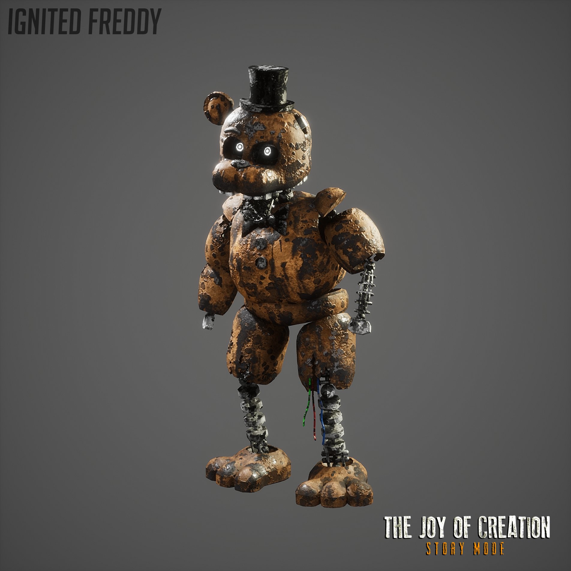 GJ-Lewis X on X: My redesign pitch for the ignited animatronics in  Nikson's upcoming #FazbearFanverse project The Joy of Creation: Ignited  Collection. I decide to share them here to see if anyone