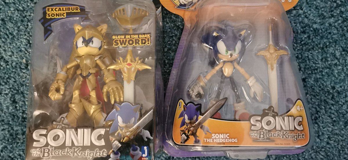 sonic and the black knight excalibur sonic toy