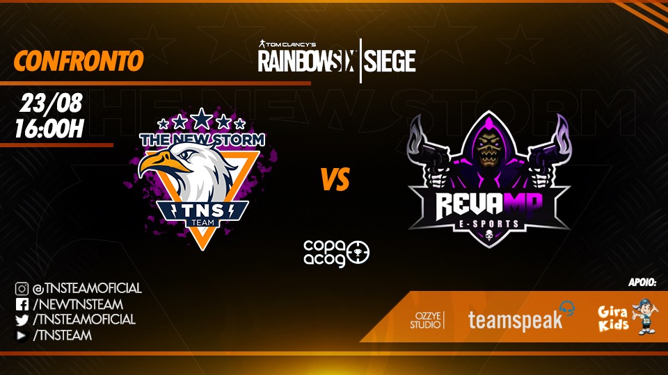 TNSTeamOficial's tweet photo. [R6-PS4] E hoje e dia da grande final da #CopaAcog. o jogo começará  as 16h no canal da Twitch. venha deixar sua torcida para as meninas.

https://t.co/LwwbqE36Ut

#GoTNS https://t.co/zEVucu0yKx