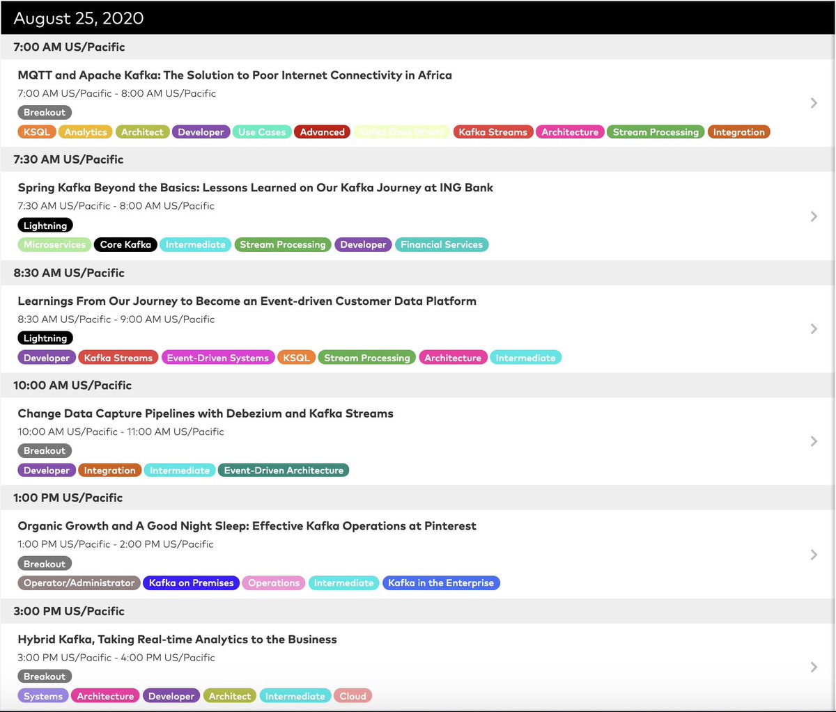 DXLabTech's tweet image. Em alguns eventos fica difícil escolher qual palestra assistir com tanto conteúdo bom. Por isso o @marcelojscosta  resolveu compartilhar a agenda particular dele para o evento.
E você, vai assistir o que? 
#kafkasummit