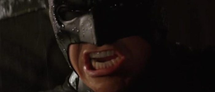 "Every Batman movie is the same"This just isn't true. The Snyder films depict Batman as a gun-toting fascist with some type of personality disorder; quite different from the Nolan films which depict him as a socially-awkward loner who never learned what a stage voice is. (2/)