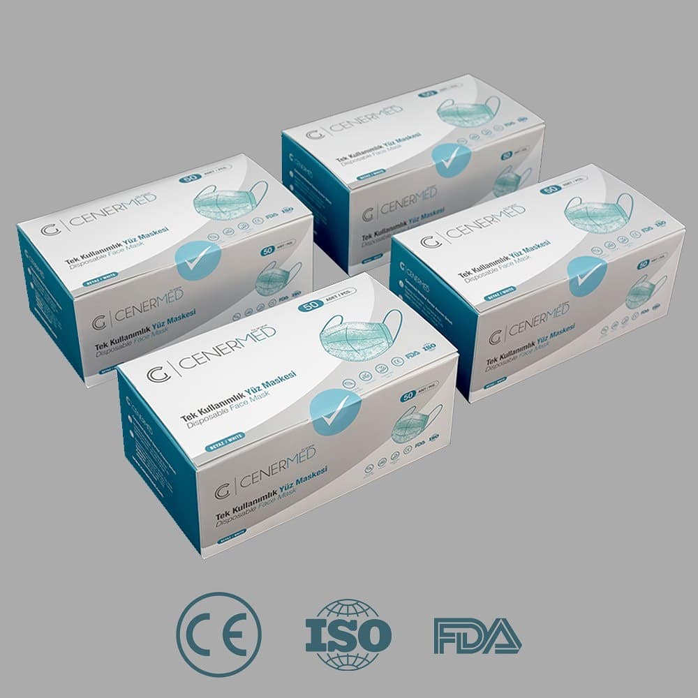 CENERMED TEK KULLANIMLIK 3 KATLI TELLİ ULTRASONİC YÜZ MASKESİ 50'Lİ
Sağlık Bakanlığı Onaylıdır.
Ücretsiz Kargo Fırsatıyla Kapınıza Teslim
1KUTU:35.50 TL
2KUTU:64.OO TL
3KUTU:91.90 TL
4KUTU:119.75 TL
TANITIM VİDEO:youtu.be/hi9BtWWGzLE
Satın AL
sanalesnaf.com/magaza/cenermed
#maske