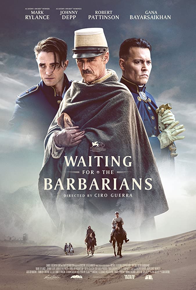 Waiting for the Barbarians - ☆☆☆

#WaitingfortheBarbarians #MarkRylance #JohnnyDepp #RobertPattinson #GanaBayarsaikhan #GretaScacchi #CiroGuerra #IervolinoEntertainment #Filmes2020